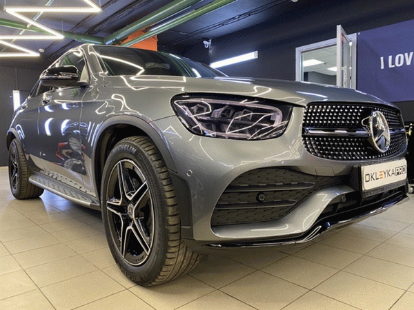 Защита кузова Mercedes GLC из полиуретана