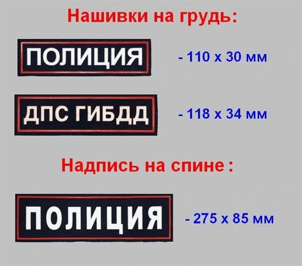 Правила использования нашивок и нарукавных повязок в Министерстве внутренних дел довольно просты: 