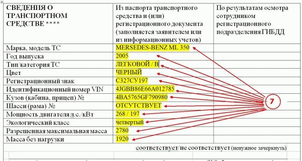 Заявление в ГИБДД РФ о смене собственника - образец, Бран 2021